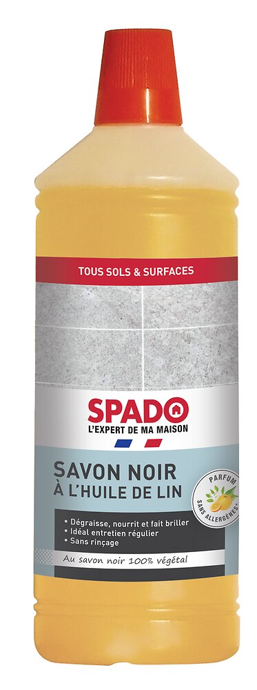 SPADO - Spado savon noir à l'huile de lin 1L - large
