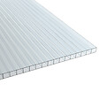 DHAZE - Plaque polycarbonate alvéolaire clair 10mm 2x1.05m - vignette