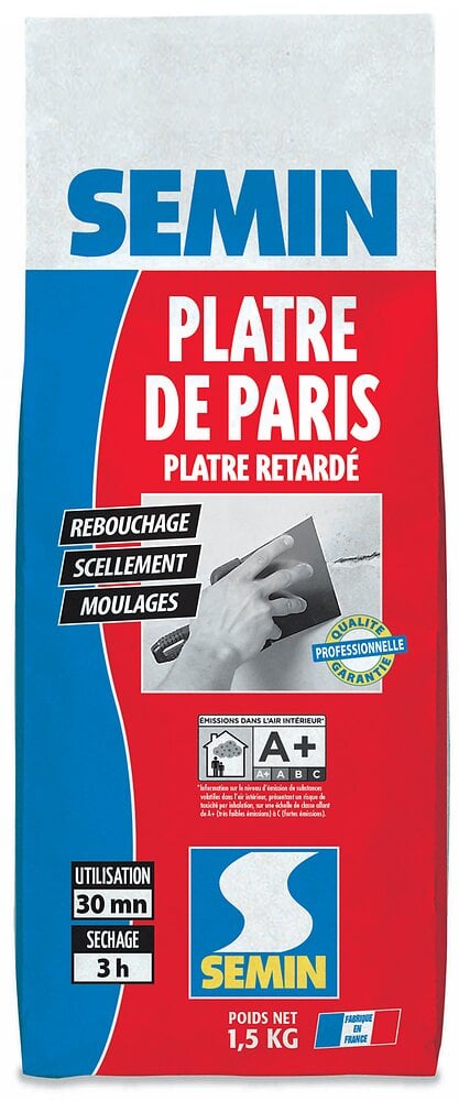 SEMIN - PLATRE DE PARIS SAC 1.5 KG - large