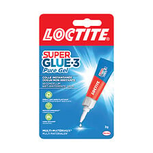 Super Glue Loctite Gel Transparent, Bouteille, 3 g, Super Glue3 Control