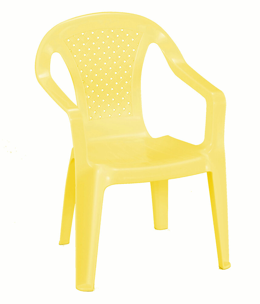fauteuil enfant coloris jaune