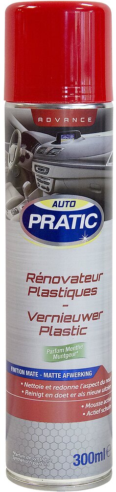 AUTOPRATIC - Renovateur plastiques finition mate, menthe 300ml - large