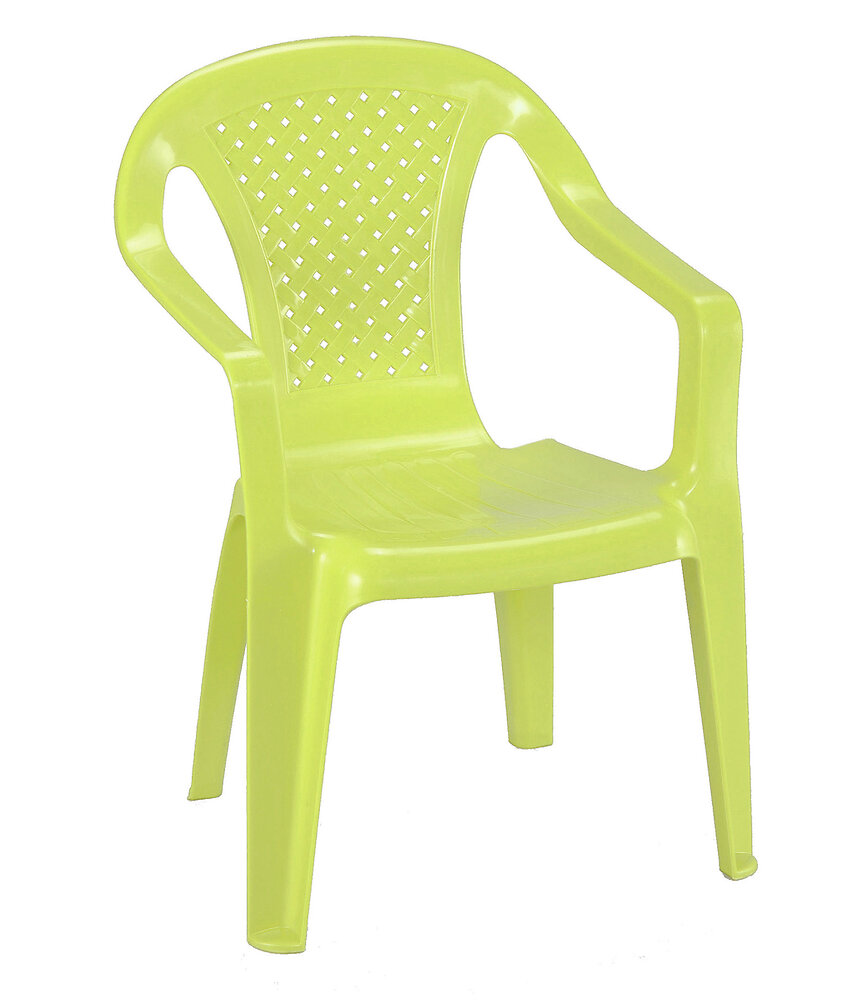 fauteuil enfant coloris vert anis
