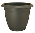 RIVIERA - Pot Lousiane rond diamètre 40cm gris - vignette