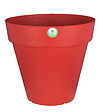 RIVIERA - Pot de fleurs Soleilla diamètre 15cm rouge - vignette