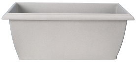 Jardinière plateau clipsable 50cm stone - large
