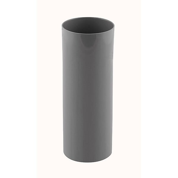 Tube évacuation Interpact PVC M1 Interplast Fitt gris - Diam. 100 MM -  Long. 4 ml