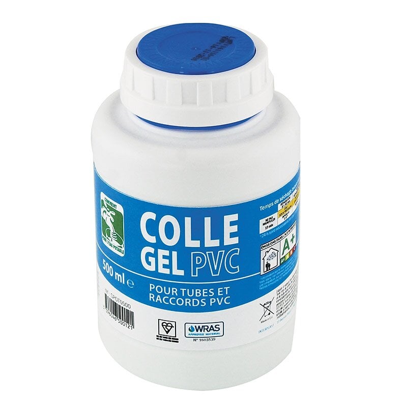 INTERPLAST - Colle gel PVC Interfix 500ml - large