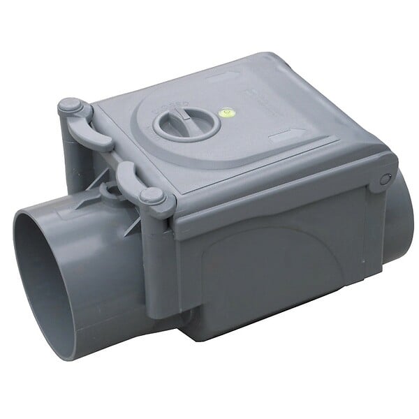 Clapet anti-retour à battant PVC Ø 40 - OUTILE - pour eaux usées et eau  potable - Cdiscount Bricolage