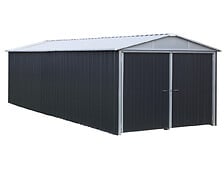 YARDMASTER Garage en métal 17m²