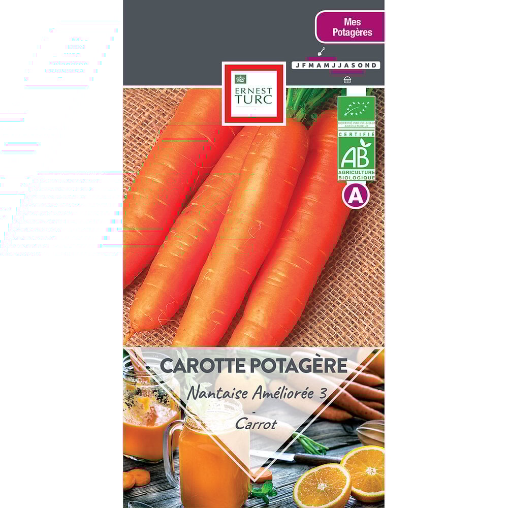 Carotte+potagere+nantaise+amelioree+3+bio