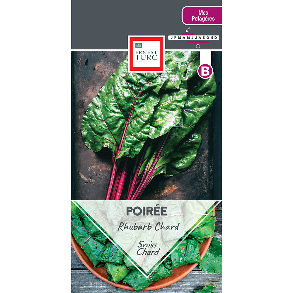 Poiree+rhubarb+chard