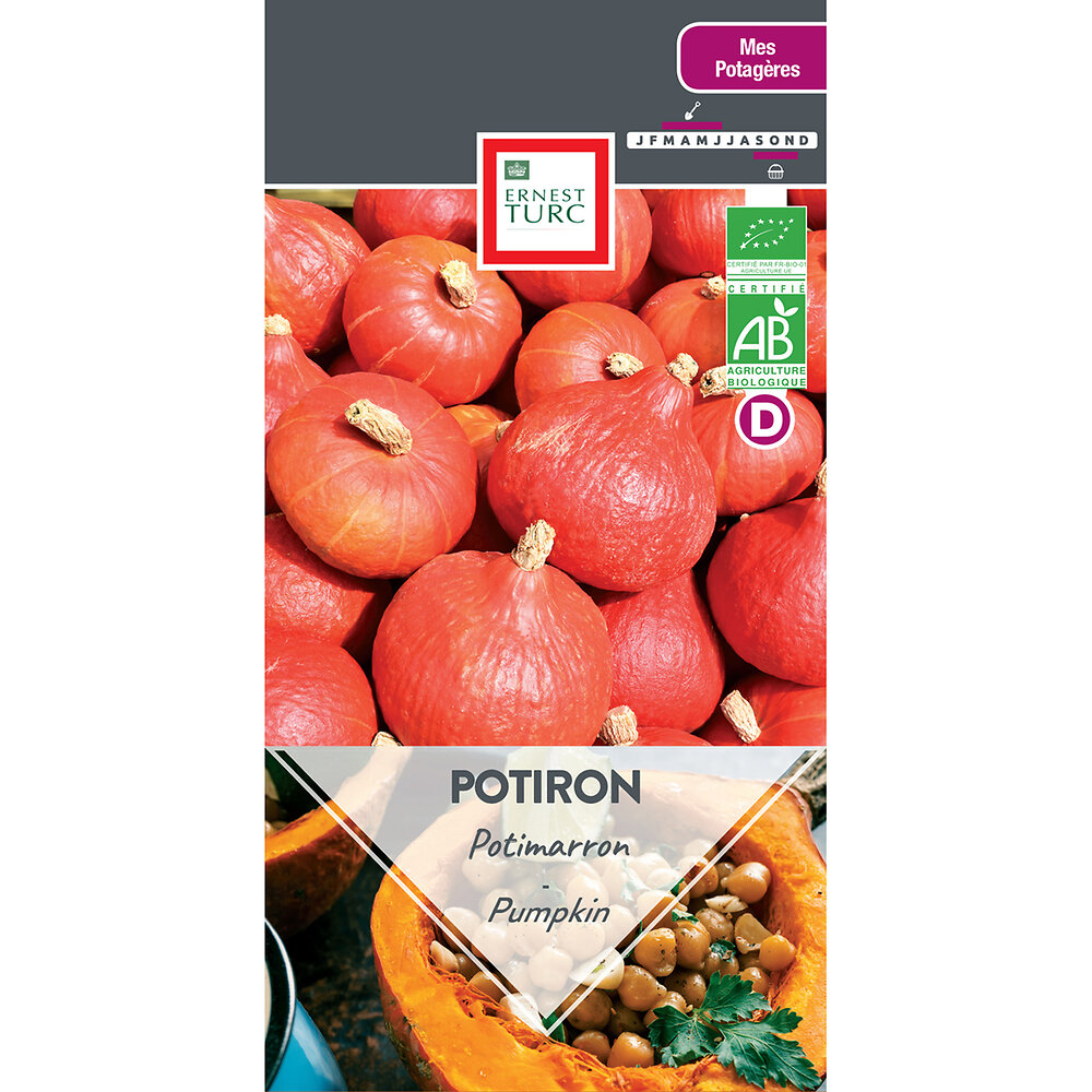 Potiron+potimarron+bio