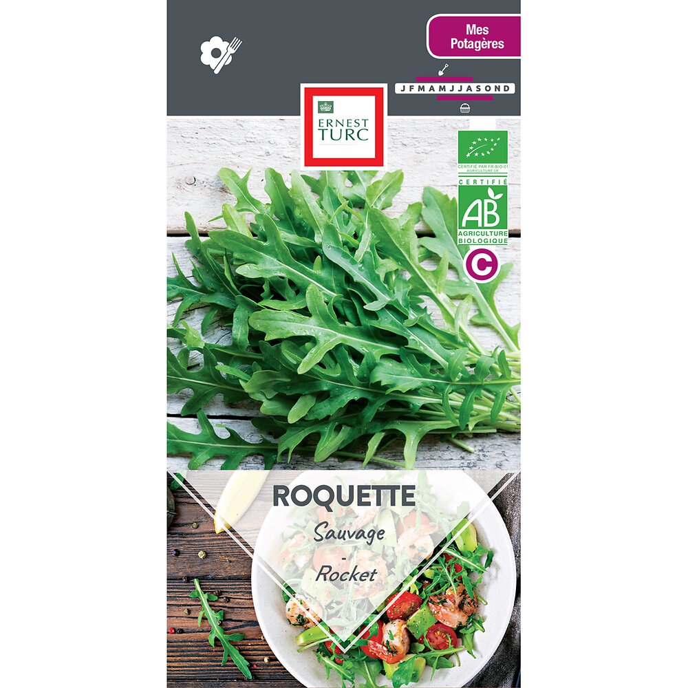 Roquette+sauvage+bio