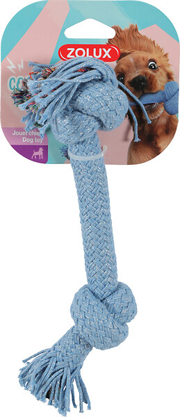 ZOLUX - Jouet corde 2 noeuds cosmic 25cm - large