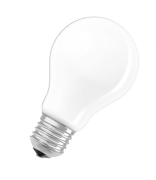 OSRAM - Ampoule LED standard 6W dépolie culot E27 lumière blanc chaud - large