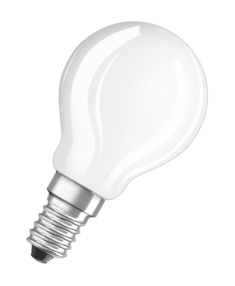 OSRAM - Ampoule LED retrofit sphérique 3W dépolie Lumière blanc chaud OSRAM - large
