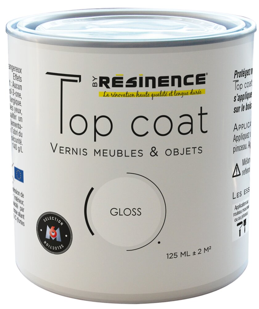 TOP COAT BRILLANT 125ML Bricorama
