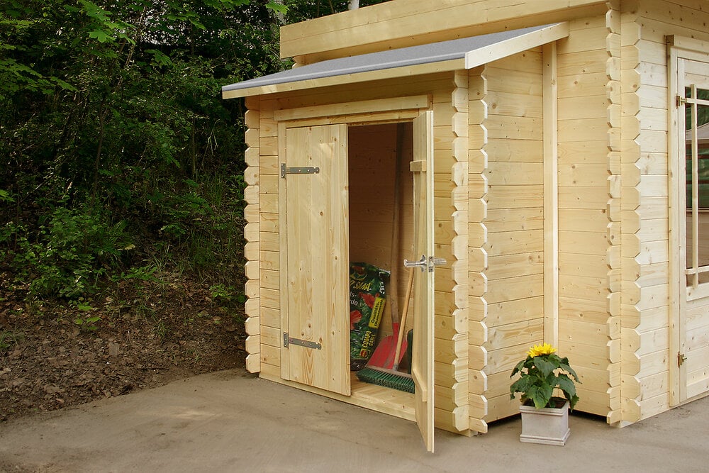 Armoire adossée pour abri de jardin Bricorama