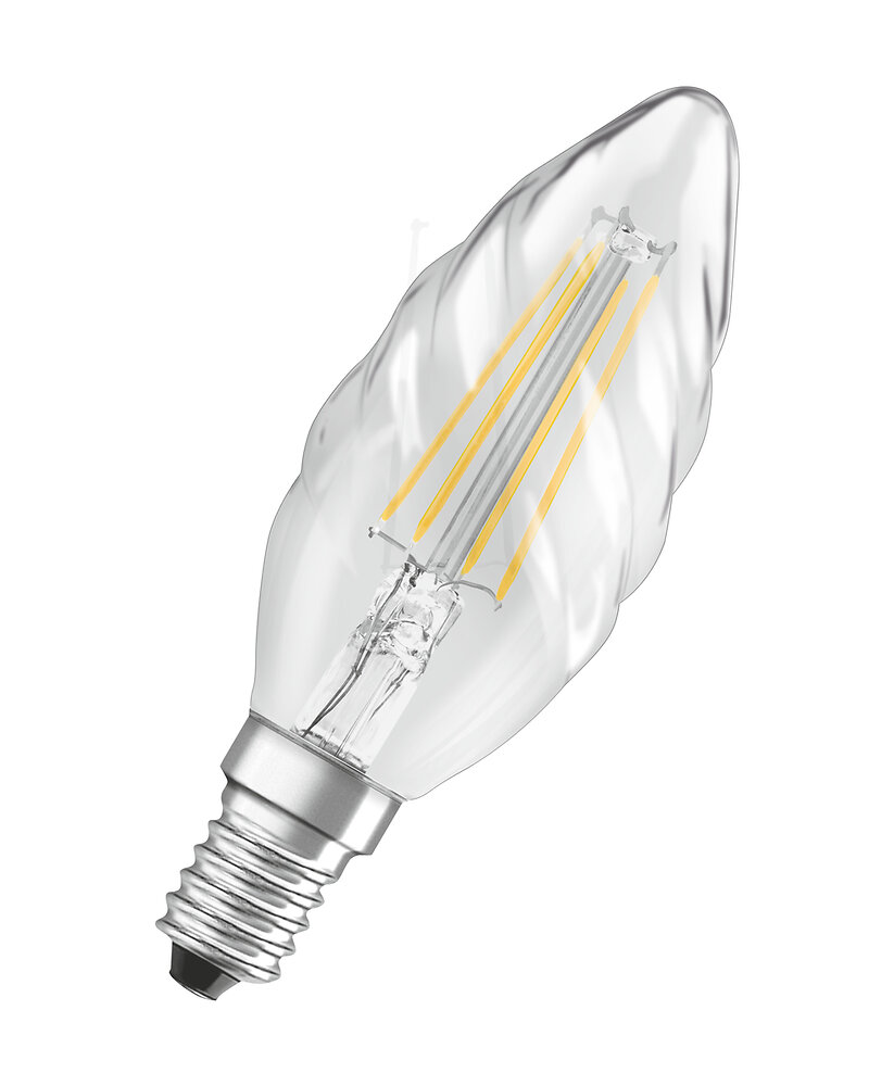 OSRAM - Ampoule LED retrofit filament flamme tors 4W=40 . Culot E14  OSRAM - large