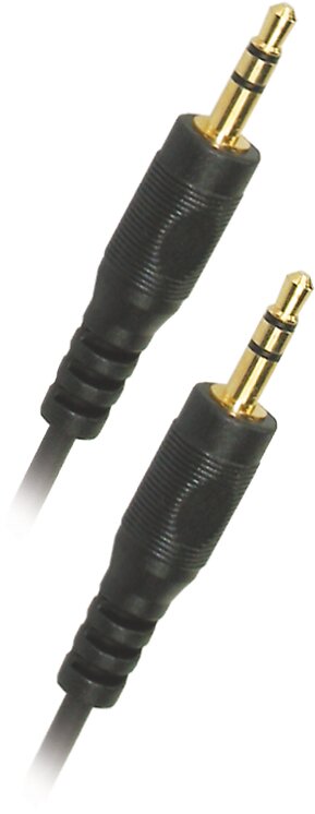 Câble Jack 3,5mm Mâle/mâble Noir – Générique, Jamais Utilisé