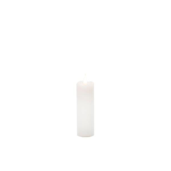 Bougie Pilier Aurora En Paraffine Verte Olive – Fabriquée En Allemagne, Brûle ~42h, Atmosphère Chaleureuse