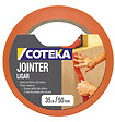 COTEKA - Adhésif pare vapeur orange 35mx50mm - vignette
