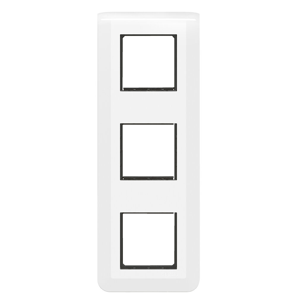 079338L Plaque de finition Mosaic pour 2x2x2 modules alu