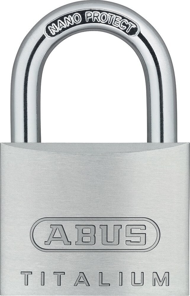 ABUS - Cadenas à clé Titalium 726-40mm, 3 clés - large