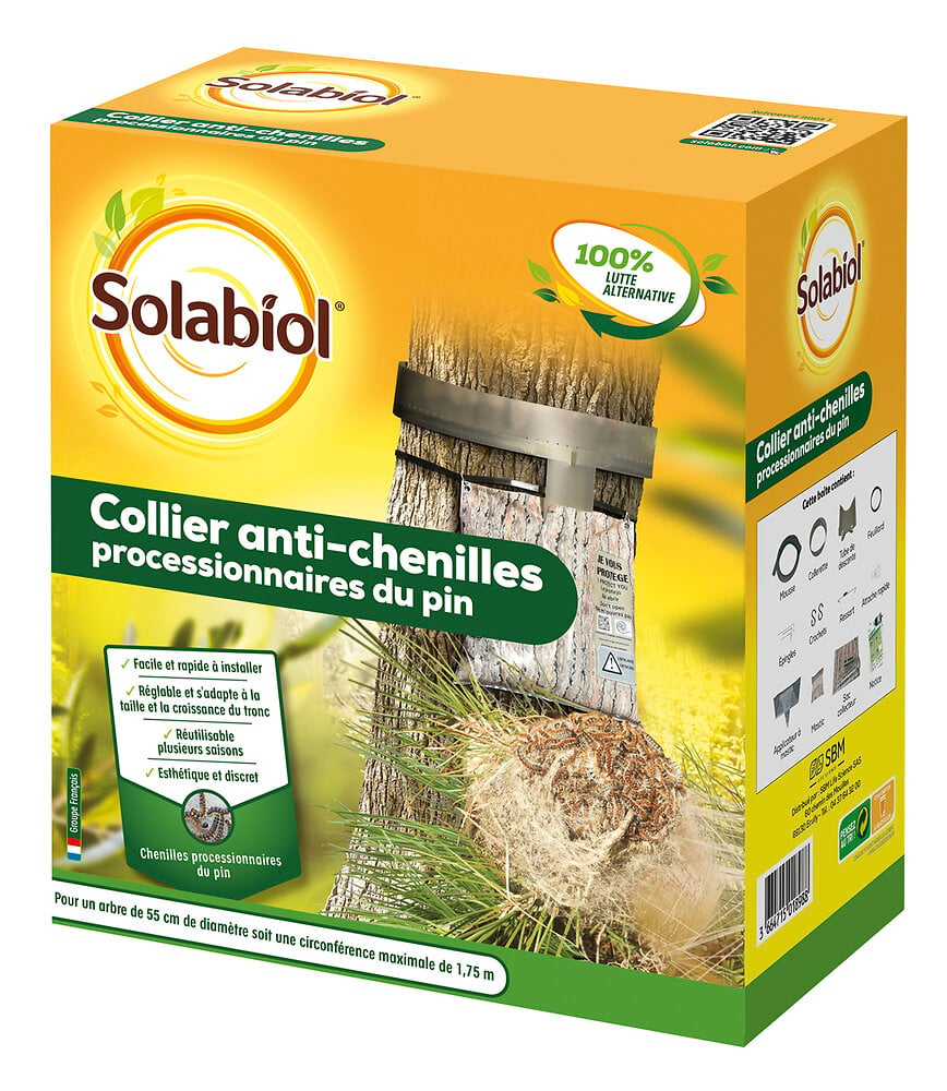SOLABIOL - Collier anti-chenilles processionnaires du pin sol - large