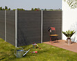 XYLTECH - Lame de clôture composite XYLTECH 148x15.6x1.9cm coloris ebony - vignette
