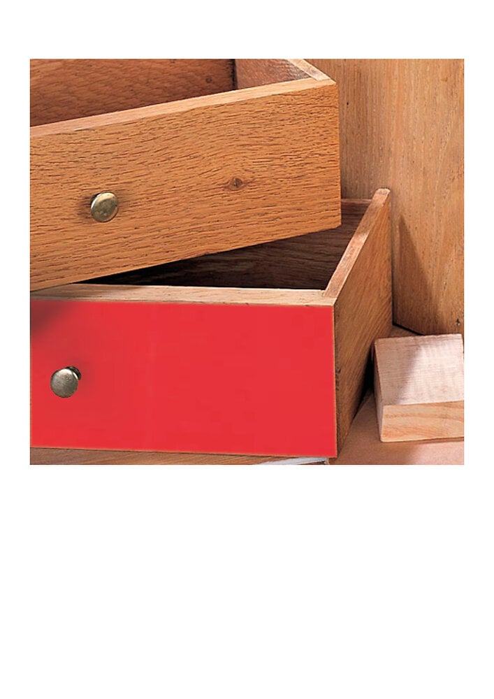 Rotolo Feltro Autoadesivo Rosso DC Fix 2m X 45cm - Simil Velluto - Foto 4