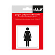 PICKUP - Picto 7.5x7.5cm Femme - vignette