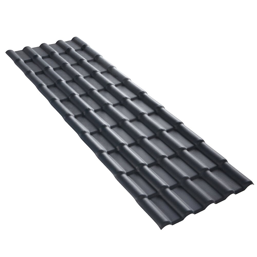 DHAZE - Panneau tuile PVC gris 2.18x0.74m - large