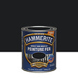 HAMMERITE - Peinture DIRECT SUR ROUILLE BRILLANT LAQUE Noir 0.75L - vignette