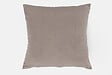 PERFECTLIN - Coussin velours 45x45cm taupe - vignette