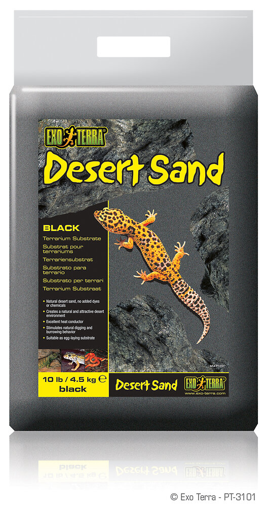 EXO TERRA - Exo Terra sable désert noir 4.5KG - large