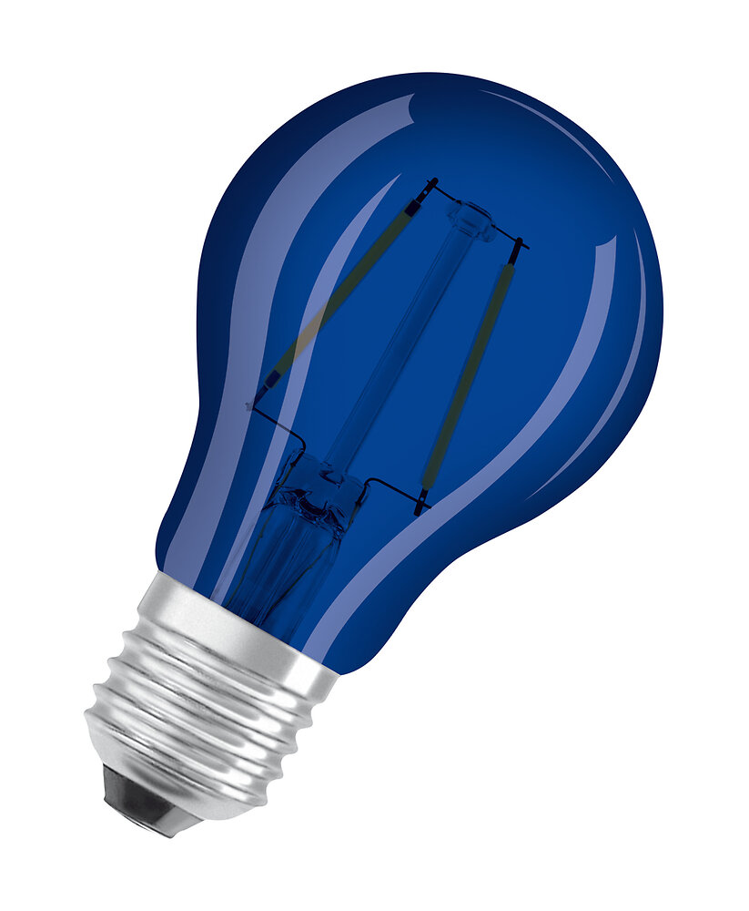 OSRAM - Ampoule LED Standard verre bleu déco W=15 E27 chaud - large