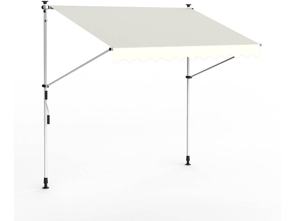 Auvent rétractable manuel Dom - 250 x 120 cm | Bricorama