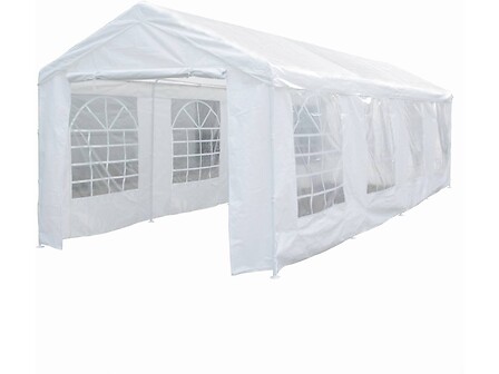 HABITAT ET JARDIN Tente de réception "Celia" en polyéthylène - 25.81  m² - 890  ...