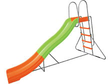 HABITAT ET JARDIN Toboggan double vagues 3 m "Family XXL"