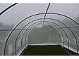 HABITAT ET JARDIN - Serre tunnel de jardin avec porte "Mimosa" - 180 g/m² - 18 m² - 6 x 3 x 2 m - vignette