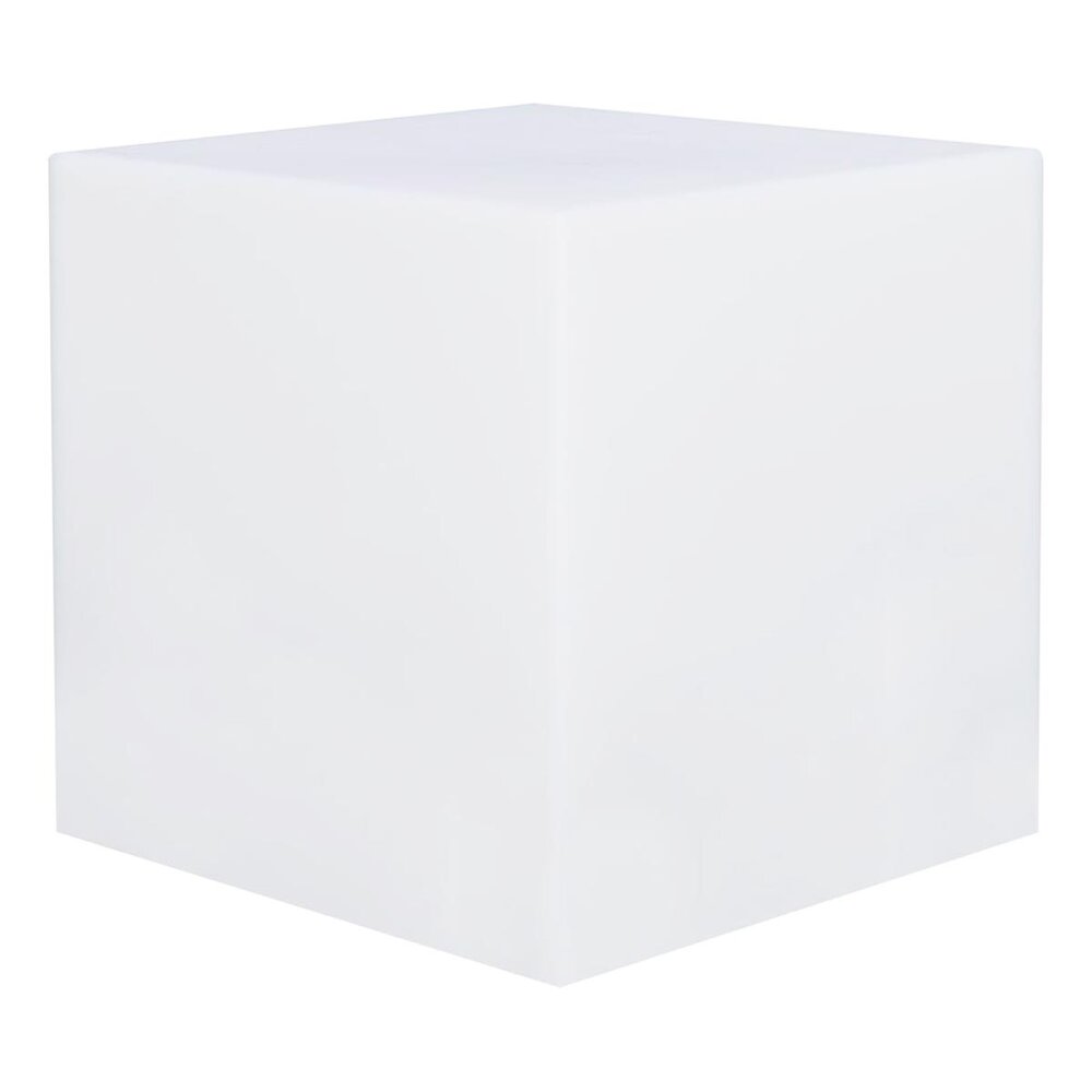 cube lumineux sans fil led multicolore carry c40 multicolore polyéthylène h40cm