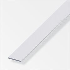Cornière inégale PVC blanc 15.5x27.5mmx1m
