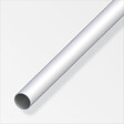 ALFER - Tube rond 6mm aluminium anodisé argent 1m - vignette