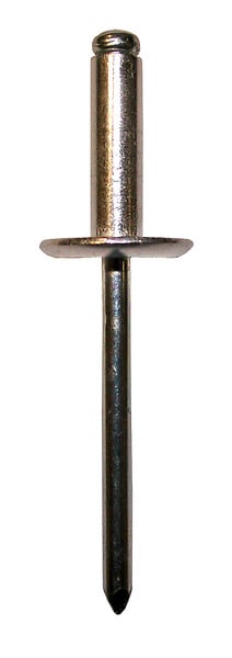 Rivet alu tête large 6 X 14 mm pour haut-parleur