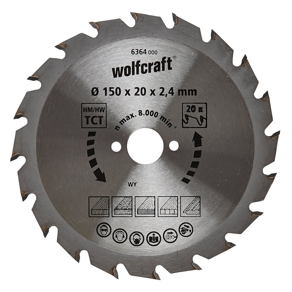 Wolfcraft 6577000 Lame Scie Circulaire CT 30dts Wolfcraft 6577000 Lame Scie Circulaire CT 30dts