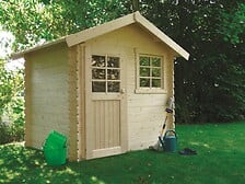 SOLID Abri de jardin Sedan - Bois - 5.90m2