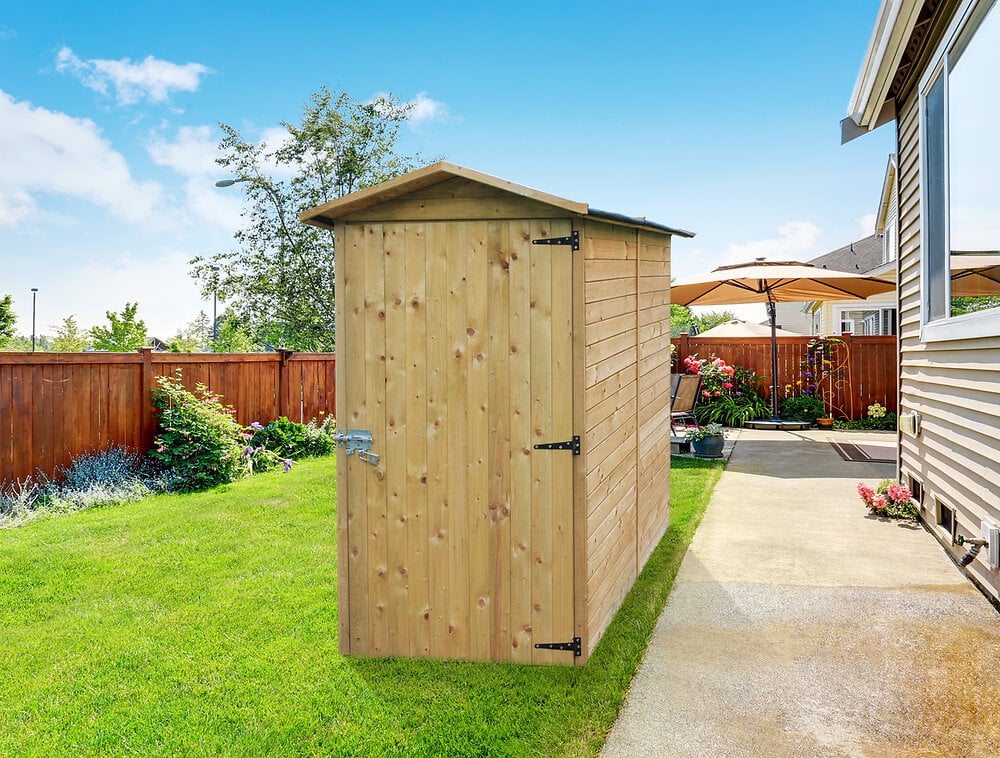 Armoire de rangement Pin européen Epaisseur 12mm 90x183cm Bricorama