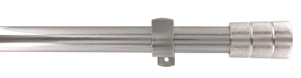 ORCIEL - Kit métal D20 cylindre nickel brossé extensible 160-300cm - large